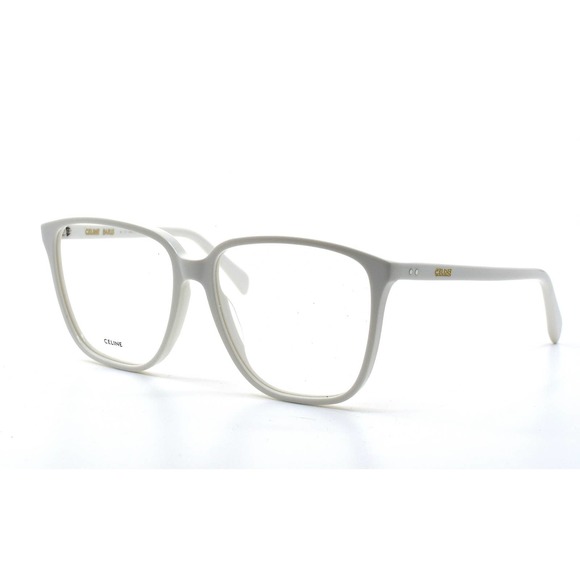 CELINE CL50029I WHITE DEMO LENS OVERSIZED AUTHENTIC EYEGLASSES FRAME - Picture 2 of 13